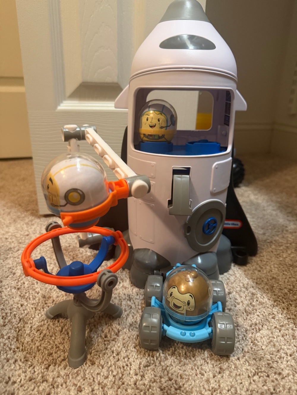 Like new! Little Tikes Toddle Tots Launch Time Rocket
